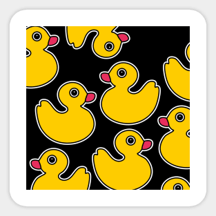 Duck Pattern Sticker